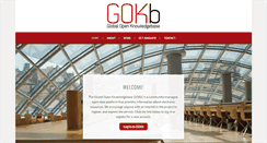 Desktop Screenshot of gokb.org